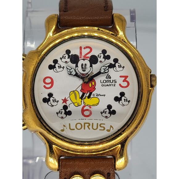 Lorus Walt Disney Musical Mickey Mouse Quartz Unisex Watch V422-0010